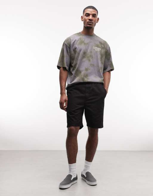 Carhartt WIP – Flint – Czarne szorty, 2 z 5