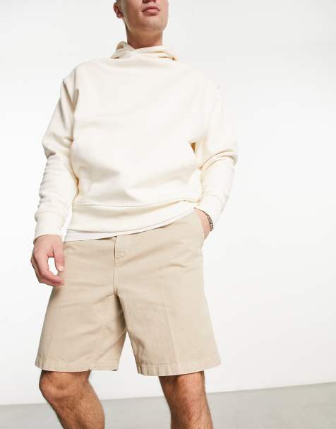 Carhartt WIP flint regular carpenter shorts in beige - view 1