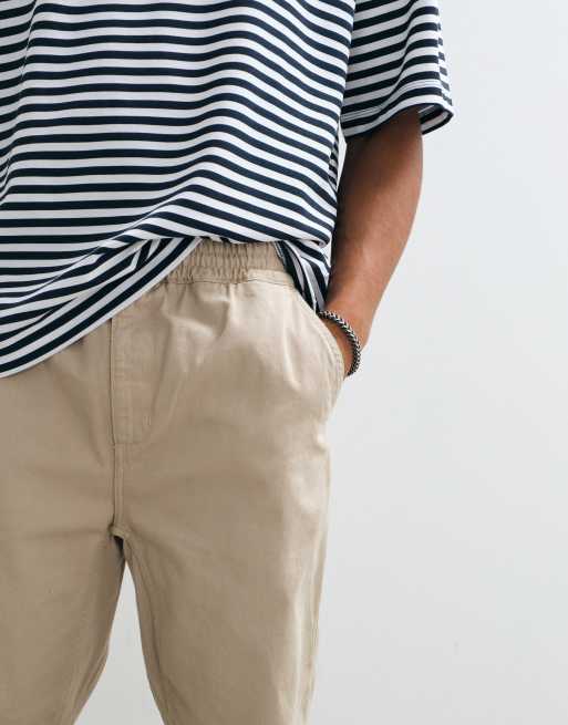 Carhartt WIP Flint regular tapered-fit pant in beige, 4 of 5