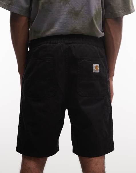 Carhartt WIP - Flint - Sorte shorts - view 1