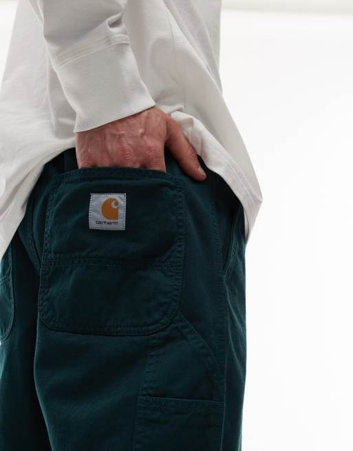 Carhartt WIP - Flint - Tapered bukser i grøn i regular fit, 4 af 5