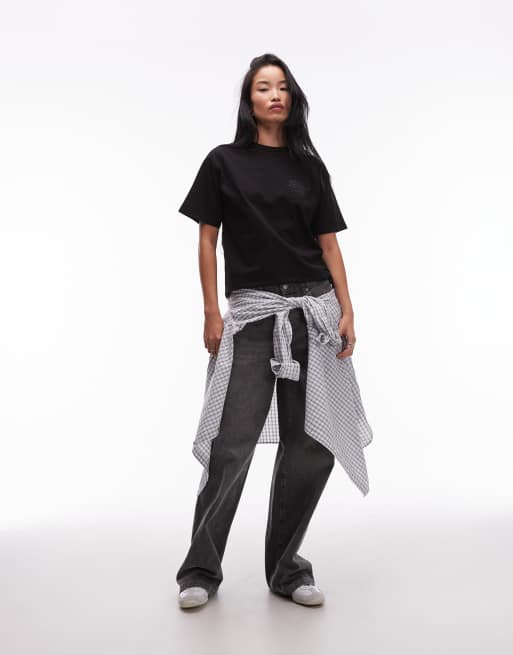 Carhartt WIP - Flourish - T-shirt in zwart, 3 van 4