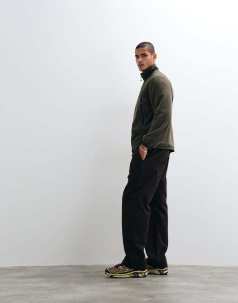 Carhartt WIP – Floyd – Jogginghose in Braun mit weitem Bein - view 1