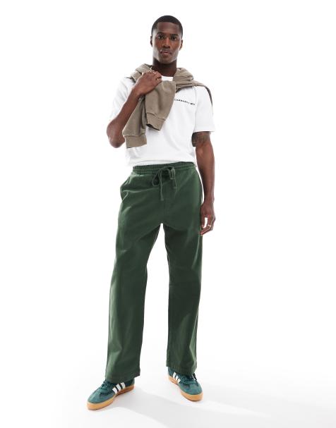 Carhartt WIP - Floyde - Pantaloni comodi verdi - view 1