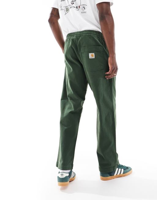Carhartt WIP - Floyde - Pantaloni comodi verdi, 5 di 5