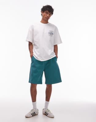 Carhartt Floyde Relaxed Fit Shorts In Blue
