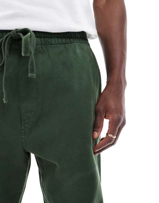 Carhartt WIP - Floyde - Ruimvallende broek in groen, 4 van 5