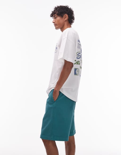 Carhartt WIP – Floyde – Shorts in Grün mit lockerem Schnitt, 3 von 5