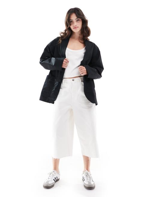 Carhartt WIP – Franky – Svart kavaj med avslappnad passform, 4 av 4