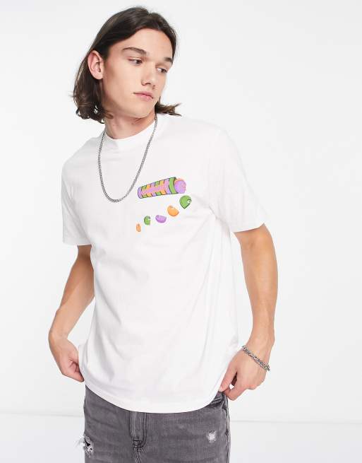Carhartt WIP - Frolo - T-shirt met print in wit