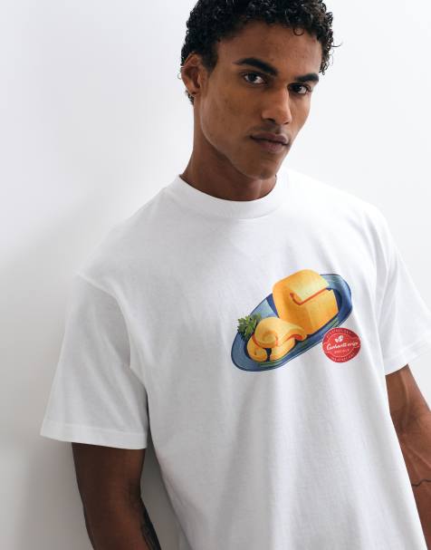 Carhartt WIP Fromage front graphic t-shirt in white - view 1