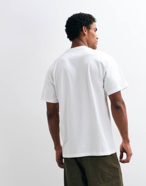 Carhartt WIP Fromage T-shirt med frontprint i hvid, 5 af 5