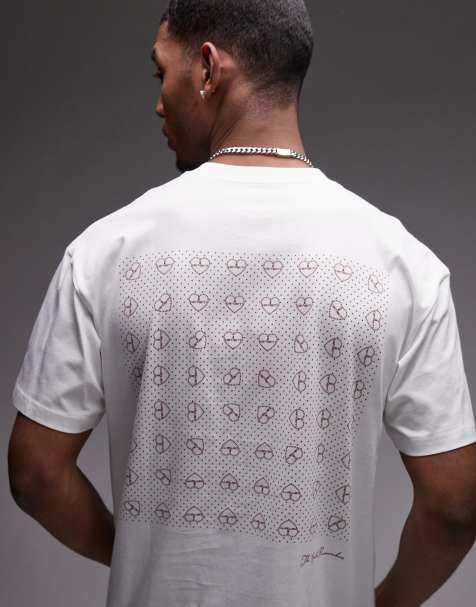 Carhartt WIP - Furoshiki - T-shirt met grafische print in wit - view 1
