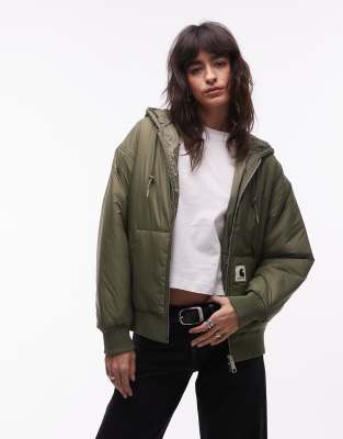 Carhartt WIP - Gadd - Kapuzenjacke in Grün