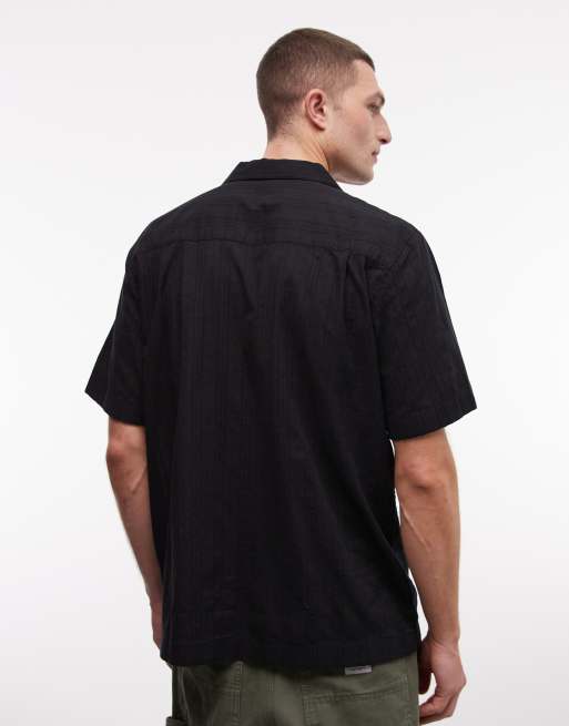 Carhartt WIP – Gareth – Czarna koszula, 3 z 5