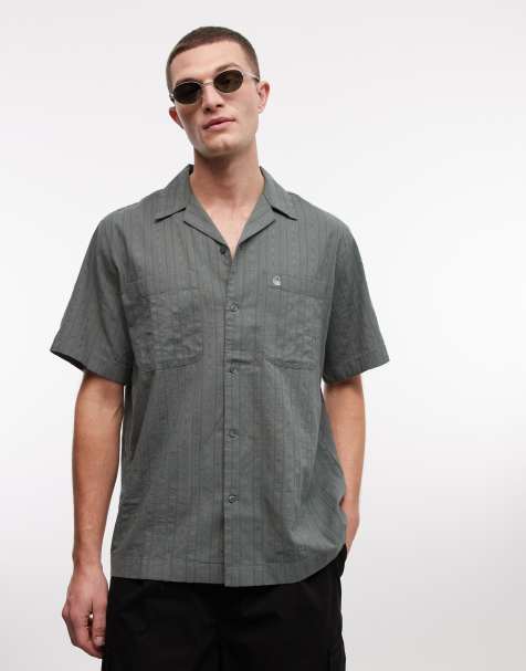 Carhartt WIP - Gareth - Grøn skjorte - view 1