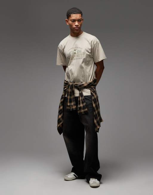 Carhartt WIP - Gatecrasher - T-shirt ample - Beige, 2 de 5