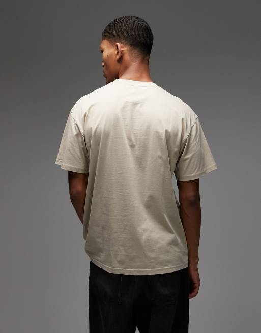 Carhartt WIP - Gatecrasher - T-shirt ample - Beige, 3 de 5