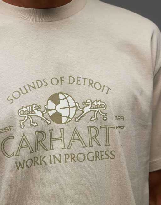 Carhartt WIP - Gatecrasher - T-shirt ample - Beige, 5 de 5