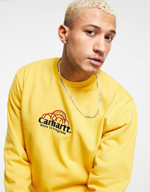 Carhartt on sale yellow jumper