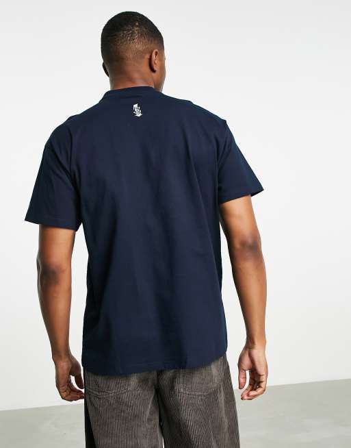 The North Face Oversized Dropped Shoulder T-Shirt in Black