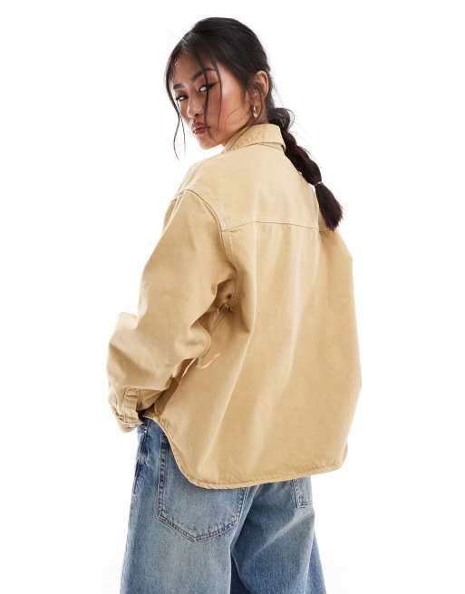 Camicia jeans carhartt clearance