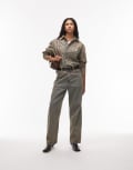[Carhartt WIP] Carhartt WIP Georgia shirt jacket in grey acid wash (part of a set) XS GREY