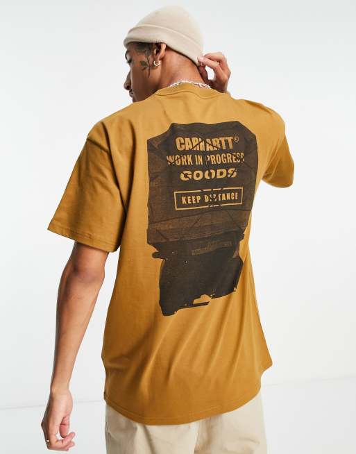 Carhartt WIP Goods T-shirt in brown