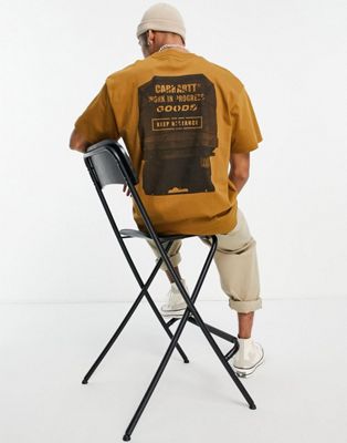 Nouveau Carhartt WIP - Goods - T-shirt - Marron