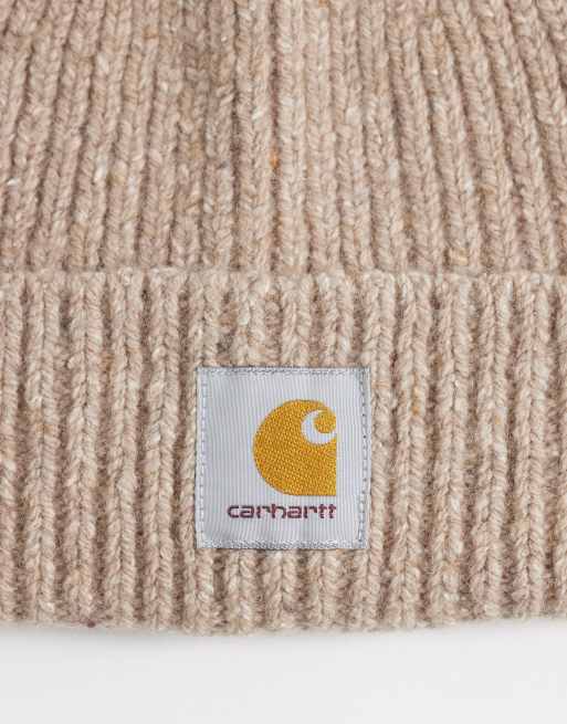 Carhartt WIP - gorro Anglistic moteado en tono crudo, 3 de 3
