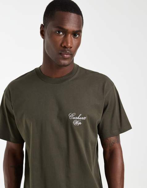 Carhartt WIP – Gracious – Kakifärgad t-shirt - view 1