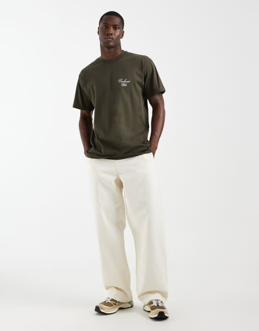 Carhartt WIP gracious t-shirt in khaki, 2 of 5