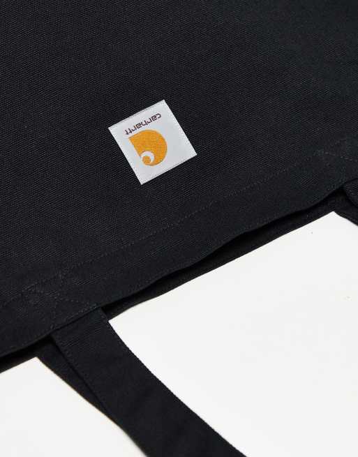 Carhartt WIP graphic canvas tote bag in black, 3 of 3