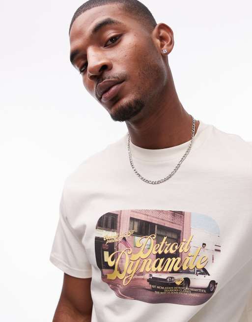 Carhartt WIP greatest flicks t-shirt in beige, 2 of 4