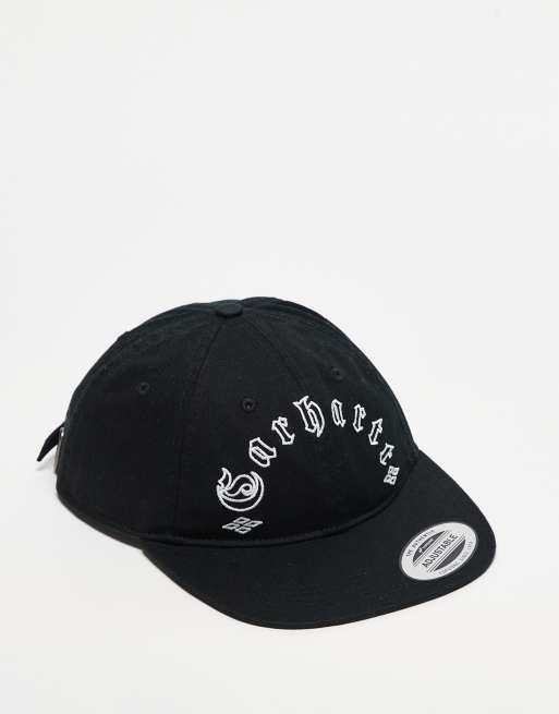 Carhartt WIP – Greatest Hits – Czarna czapka z daszkiem