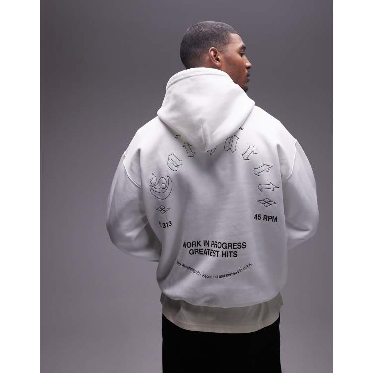 Carhartt WIP greatest hits hoodie in white | ASOS