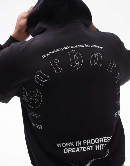 Carhartt WIP - Greatest Hits - Hoodie in zwart, 3 van 4