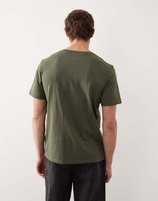Carhartt WIP - Grøn T-shirt med korte ærmer og lommer, 3 af 5