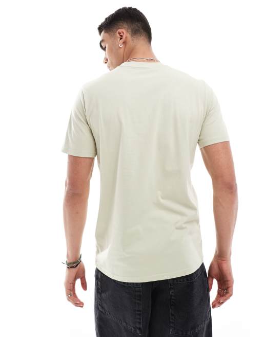 Carhartt WIP - Grøn T-shirt med tekstprint, 4 af 4