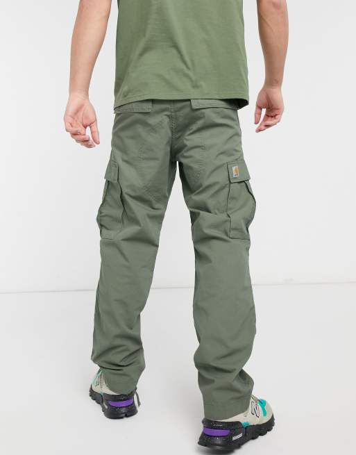 Carhartt WIP – Gröna cargobyxor med normal passform, 2 av 4