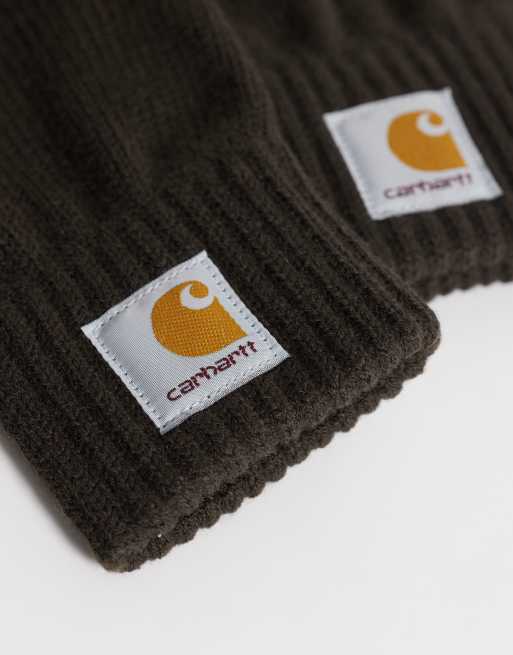 Carhartt WIP guanti Watch in marrone scuro, 2 di 3