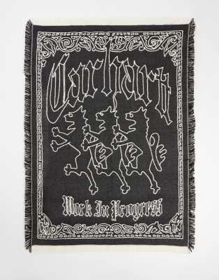 Carhartt WIP Carhartt WIP hackwork blanket in black
