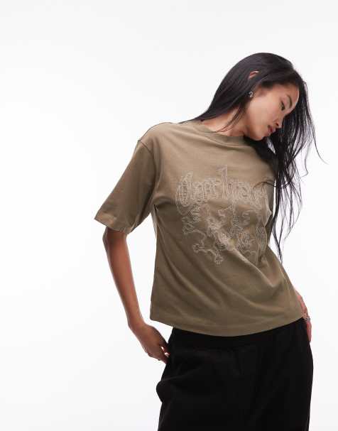 Carhartt WIP - Hackwork - T-shirt - Beige foncé - view 1