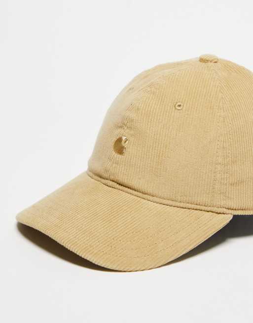 Carhartt WIP - Harlem - Beige kasket i fløjl, 3 af 4