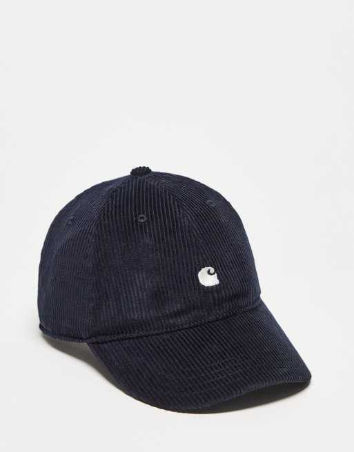 Carhartt WIP - Harlem - Cappellino in velluto a coste, colore blu navy