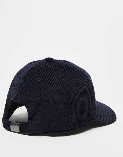 Carhartt WIP - Harlem - Cappellino in velluto a coste, colore blu navy, 2 di 4