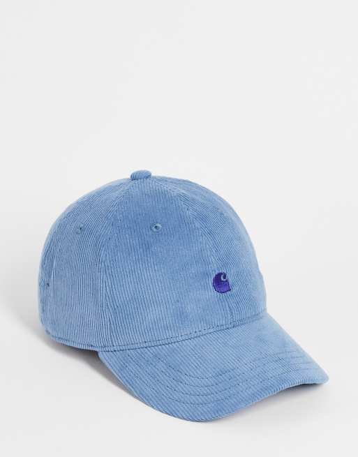 Carhartt  Casquette bleue en velours côtelé