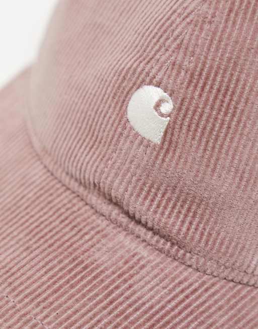 Carhartt WIP - Harlem - Casquette unisexe en velours côtelé - Rose, 3 de 4