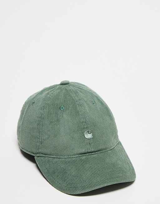 CREAM AND GREEN STRIPED CAP WITH ROUNDED PEAK, CHILD CREAM AND GREEN STRIPED CAP WITH ROUNDED PEAK, CHILD