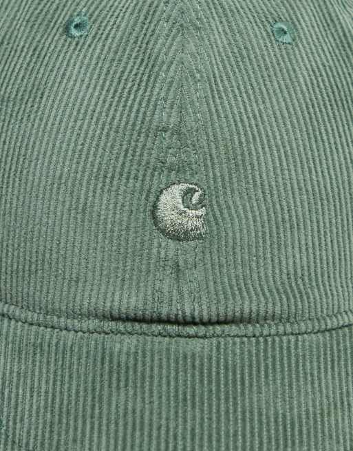 Carhartt WIP - Harlem - Corduroy pet in groen, 3 van 4